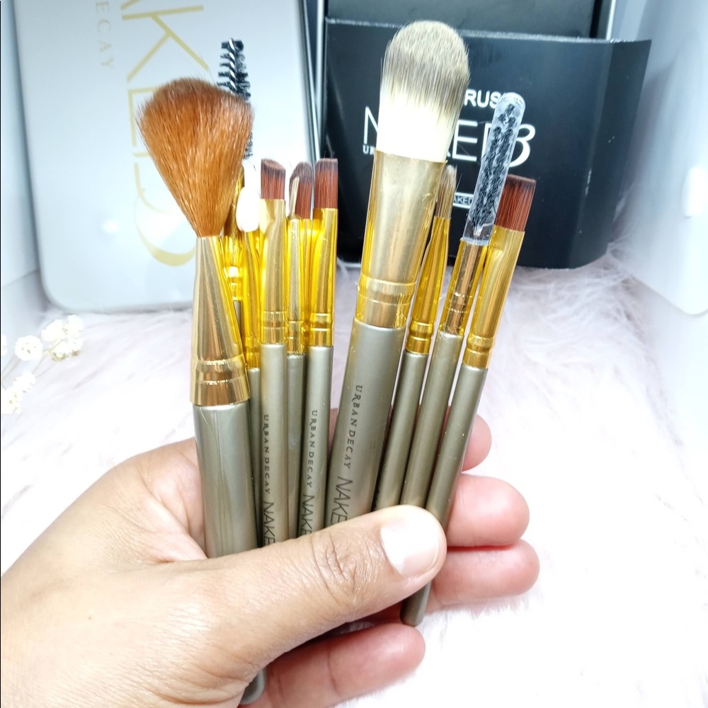 `11 PCs NAKED3 professional brush set